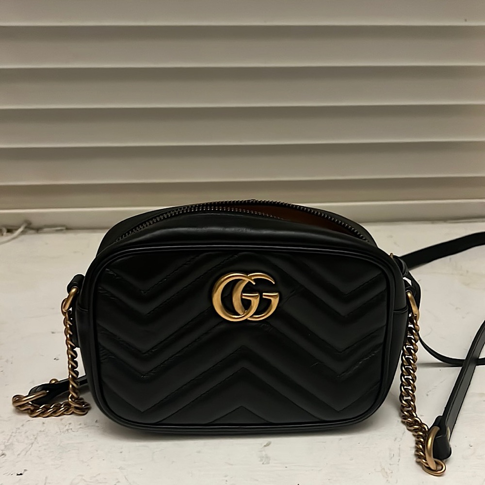 Authentic Gucci Mormont Mini Matelasse bag